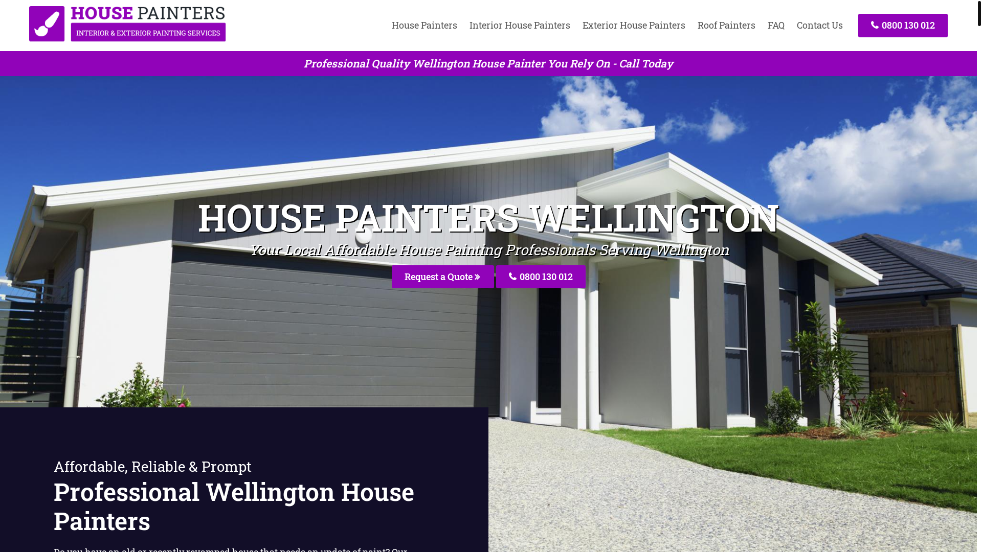 website screenshot of https://housepainterwellington-nz.pages.dev/