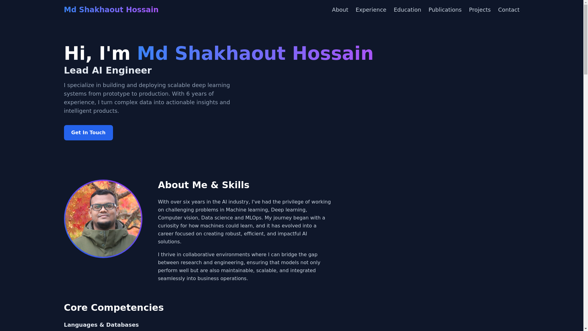 website screenshot of https://shakhaout.com/