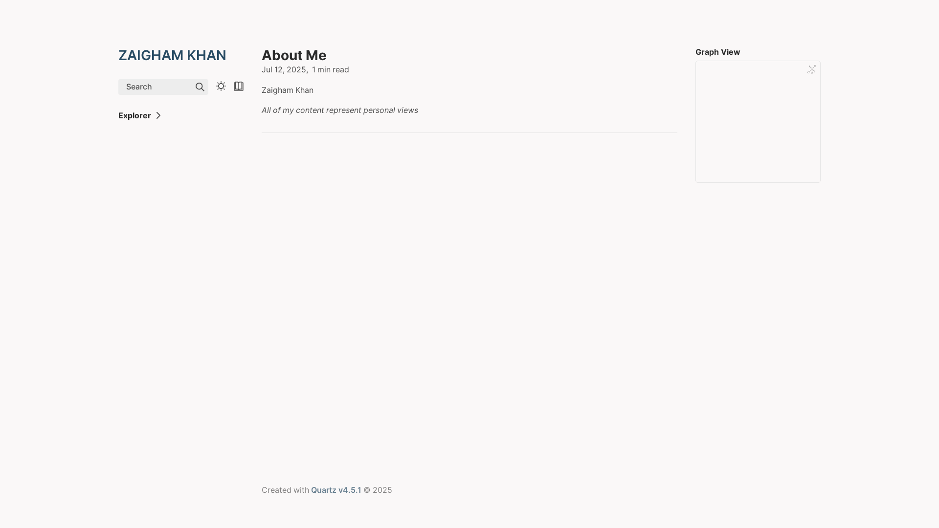 website screenshot of https://zaighamkhan-com.pages.dev/
