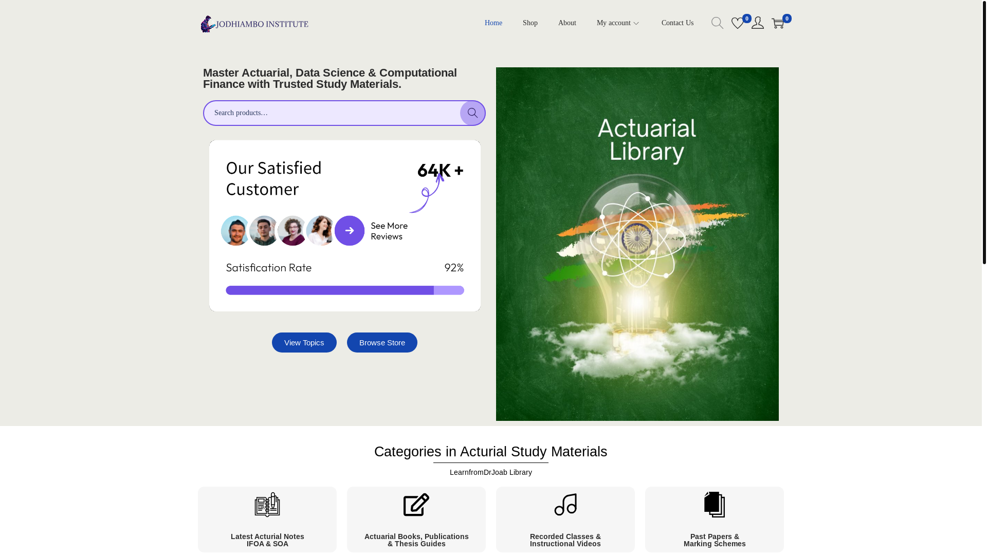 website screenshot of https://jodhiamboinstitute.co.ke/