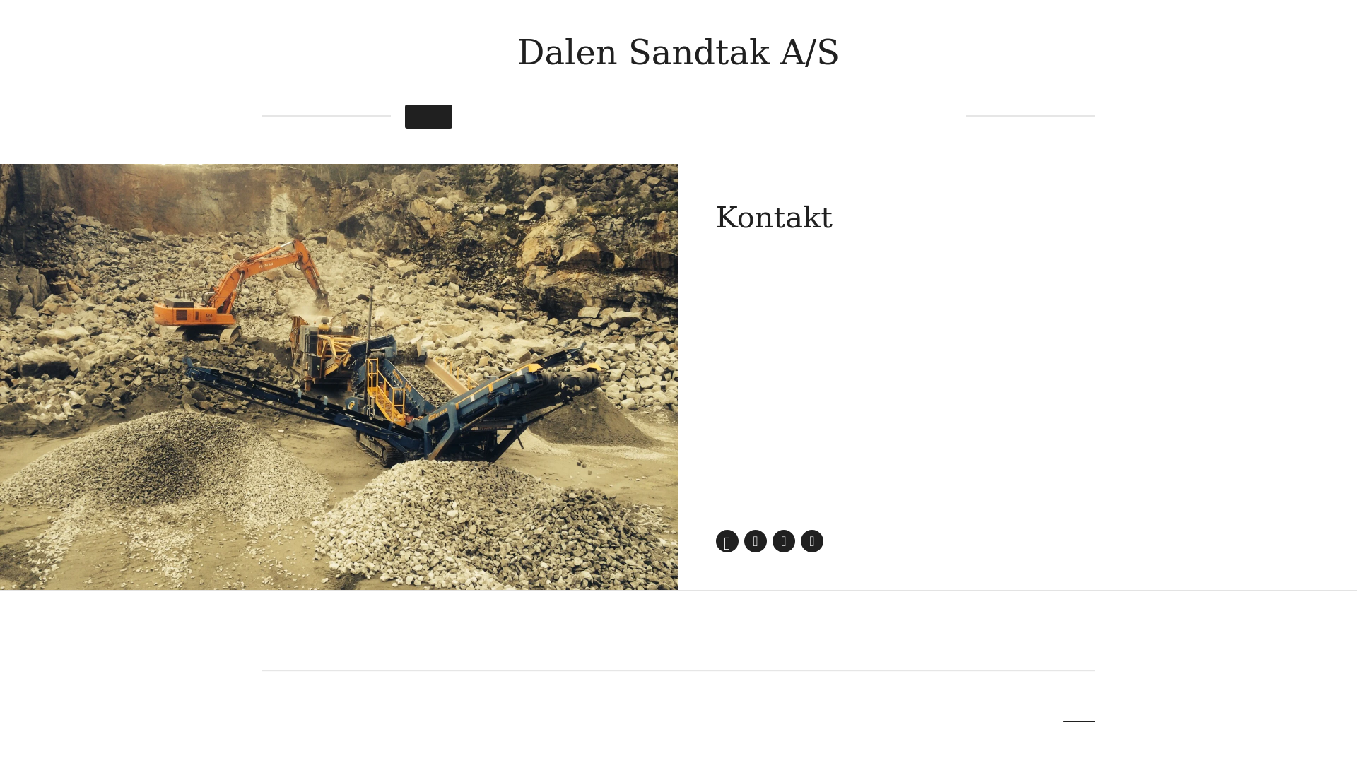 website screenshot of https://dalensandtak.no/