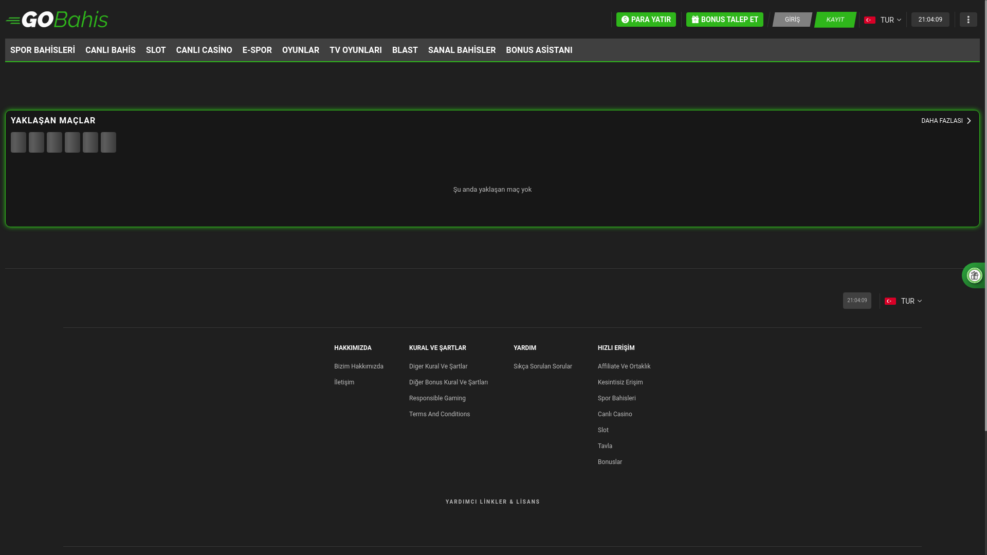 website screenshot of https://gobahis1957.com/