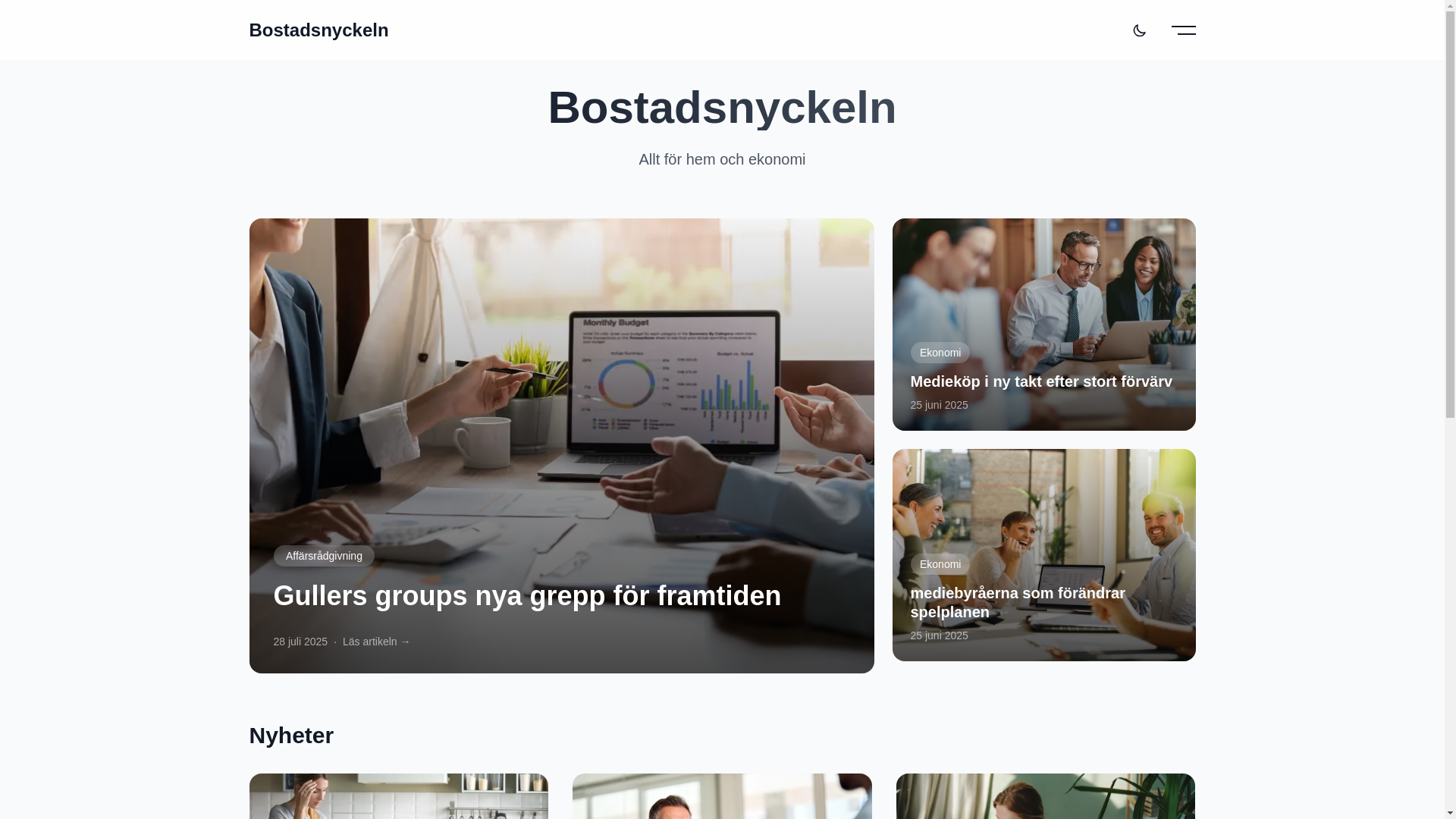 website screenshot of https://bostadsnyckeln-se.pages.dev/