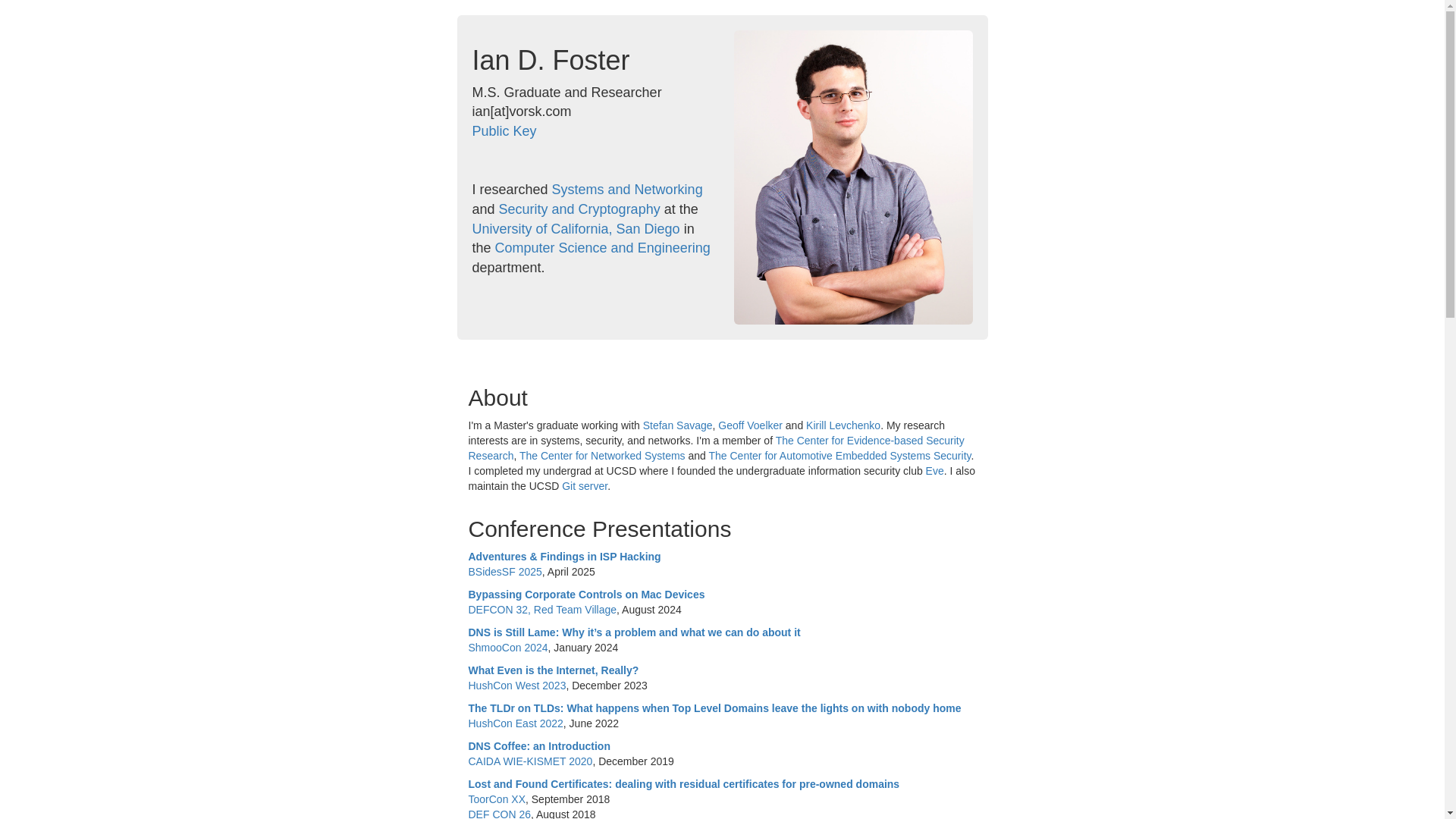 website screenshot of https://ian-ucsd-edu.pages.dev/