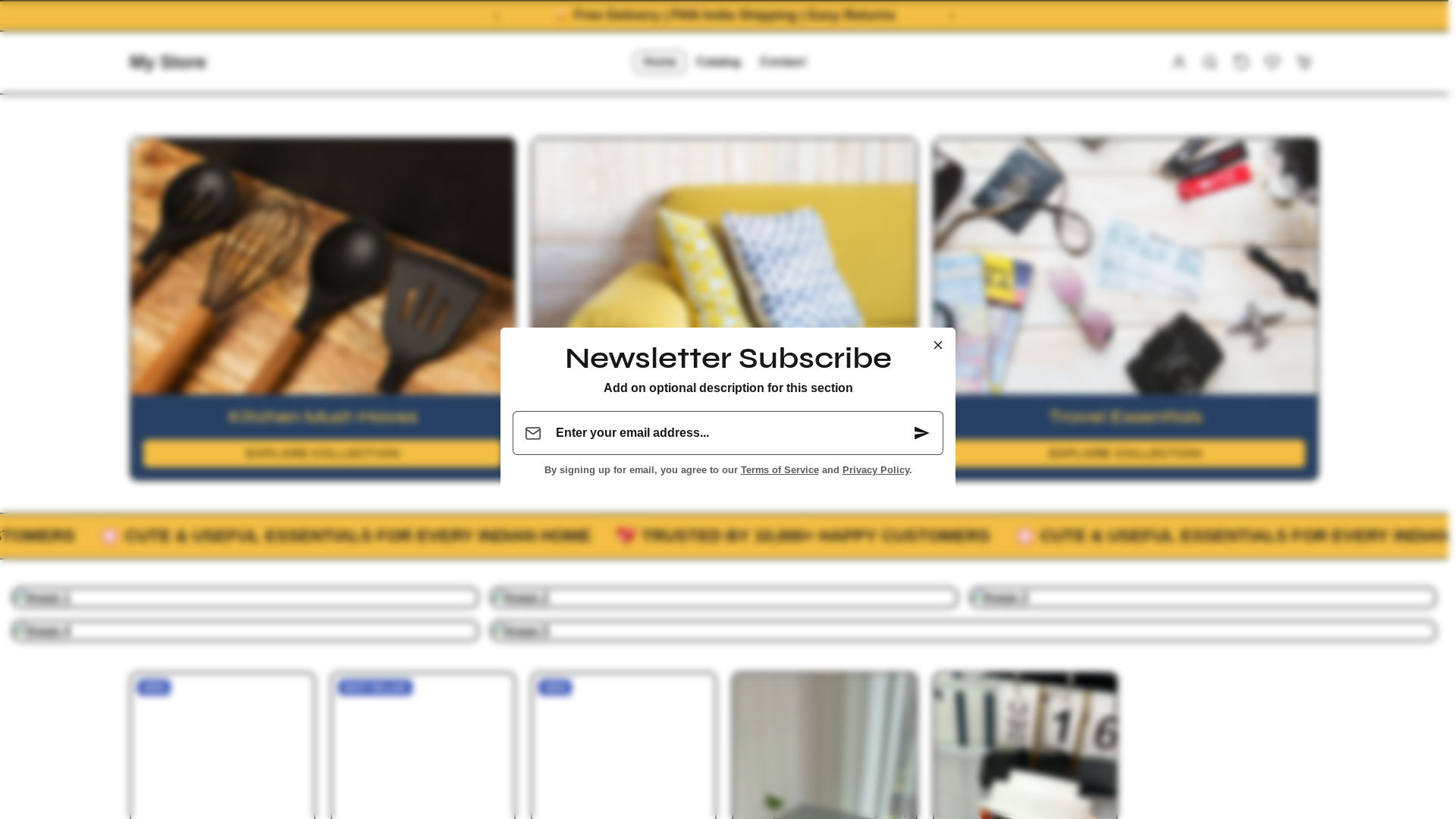 website screenshot of https://nestloom.co.in/