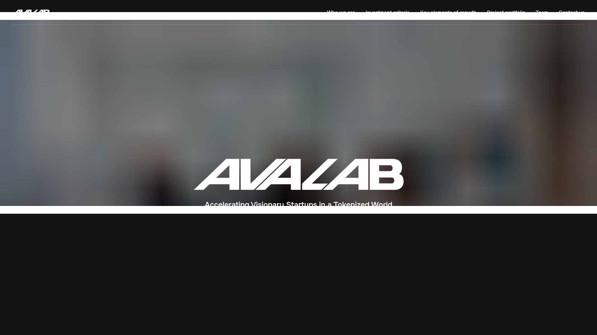 website screenshot of https://avacrypto.su/