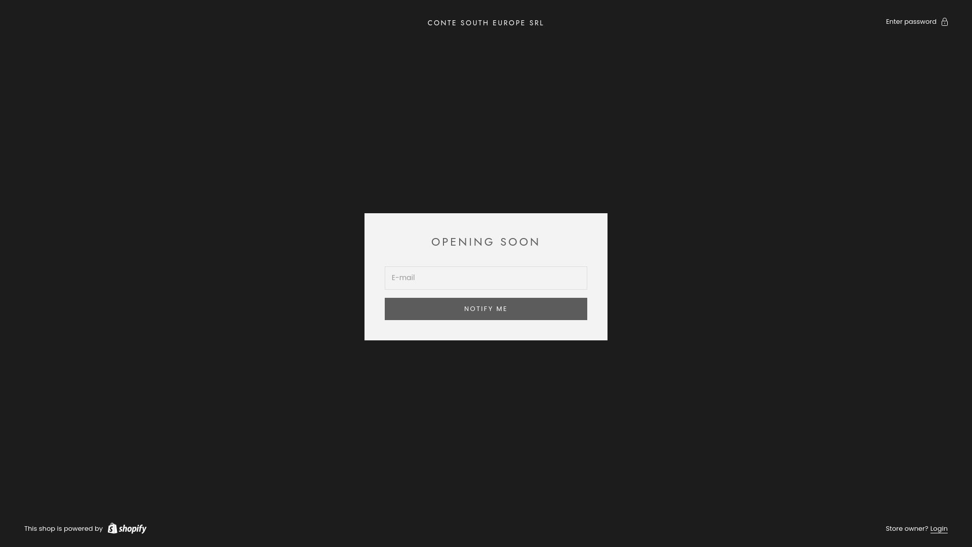 website screenshot of https://conte-elegant.ro/
