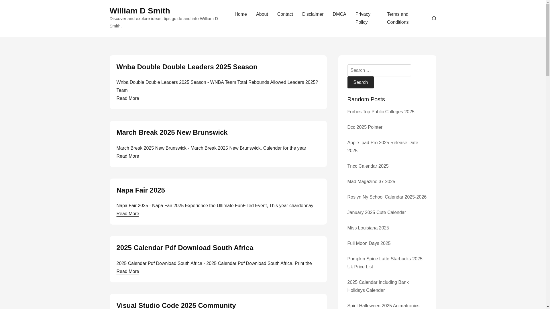 website screenshot of https://williamdsmiths.pages.dev/