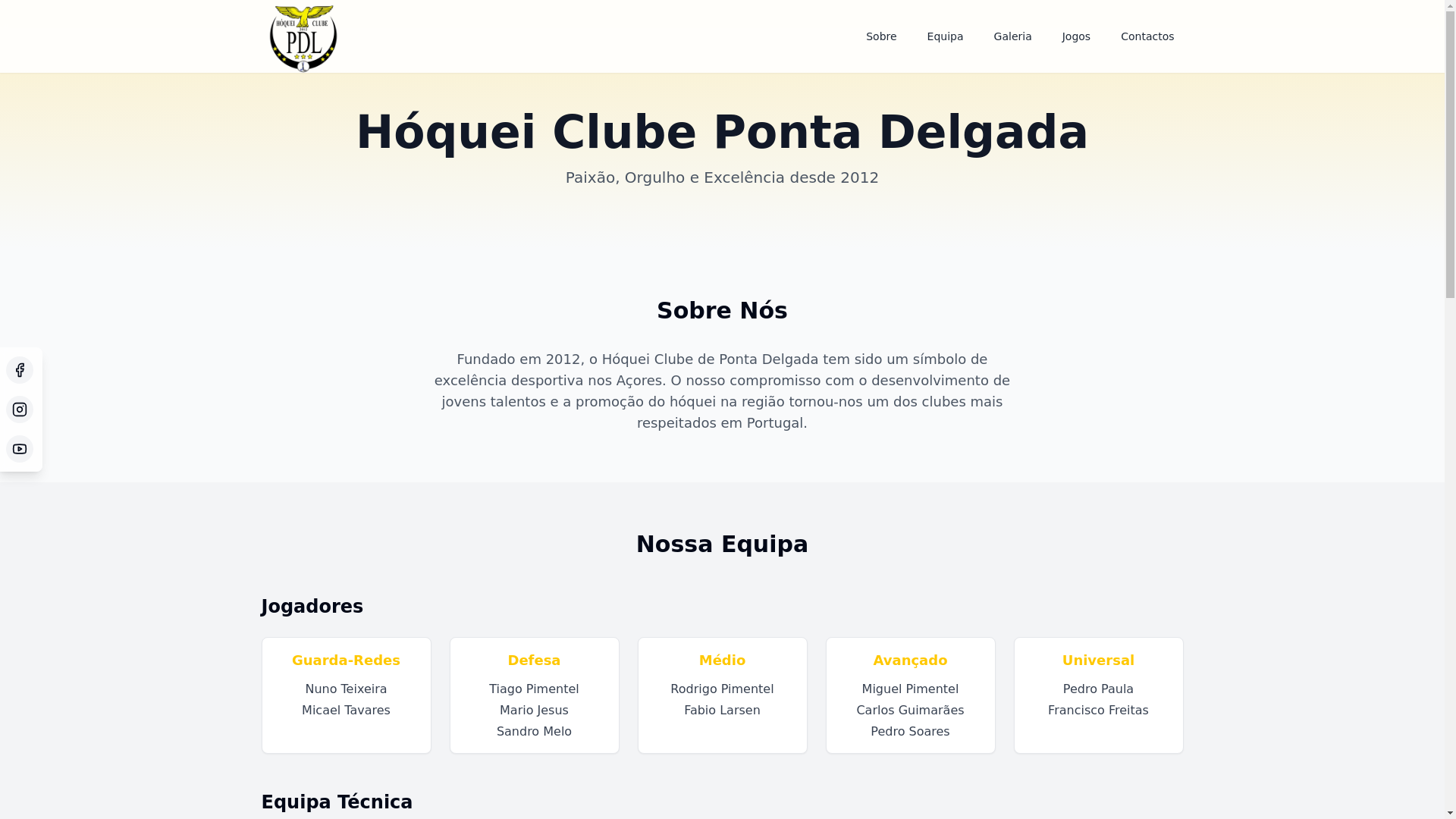 website screenshot of https://hc-ponta-delgada.pages.dev/