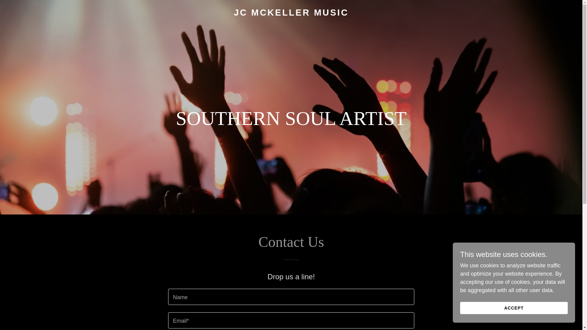 website screenshot of https://jcmckellermusic.com/