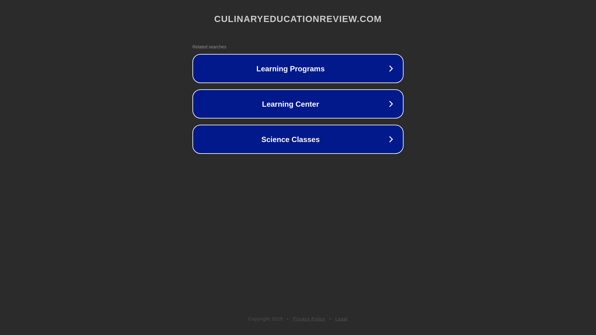 website screenshot of https://culinaryeducationreview.com/