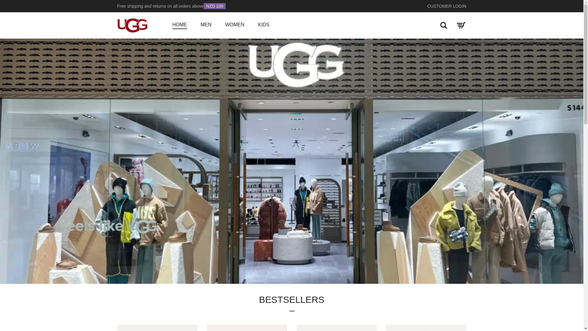 website screenshot of https://ugg-newzealand.com/