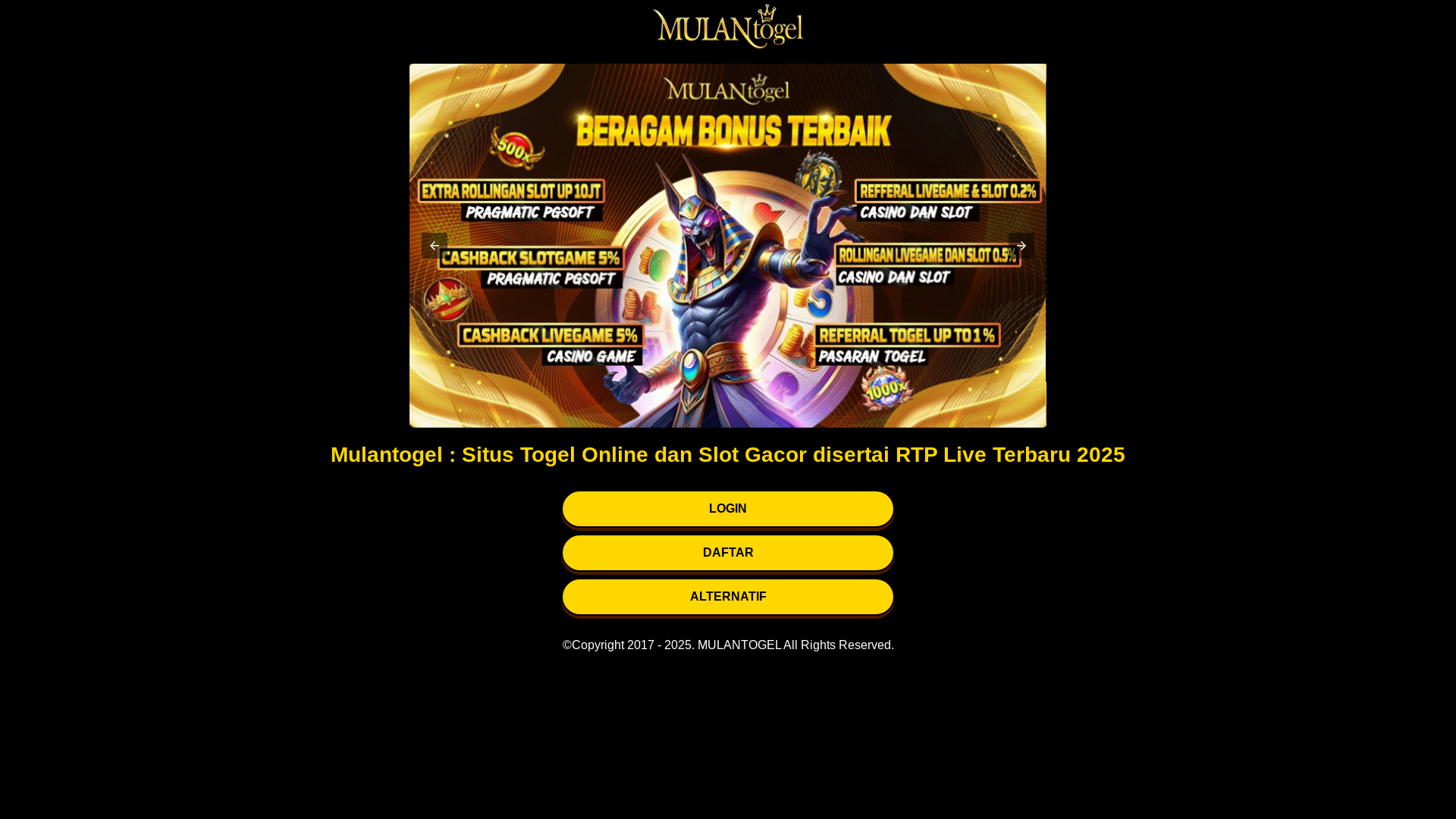 website screenshot of https://mulangacornetlify.pages.dev/