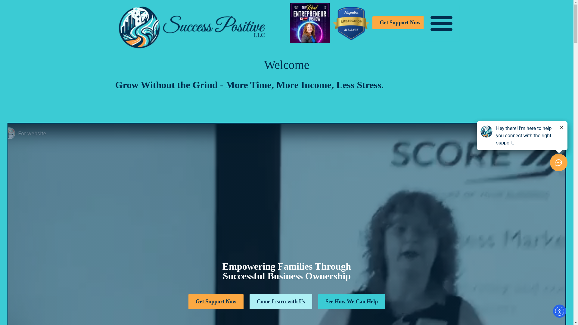 website screenshot of https://itssuccesspositive.com/
