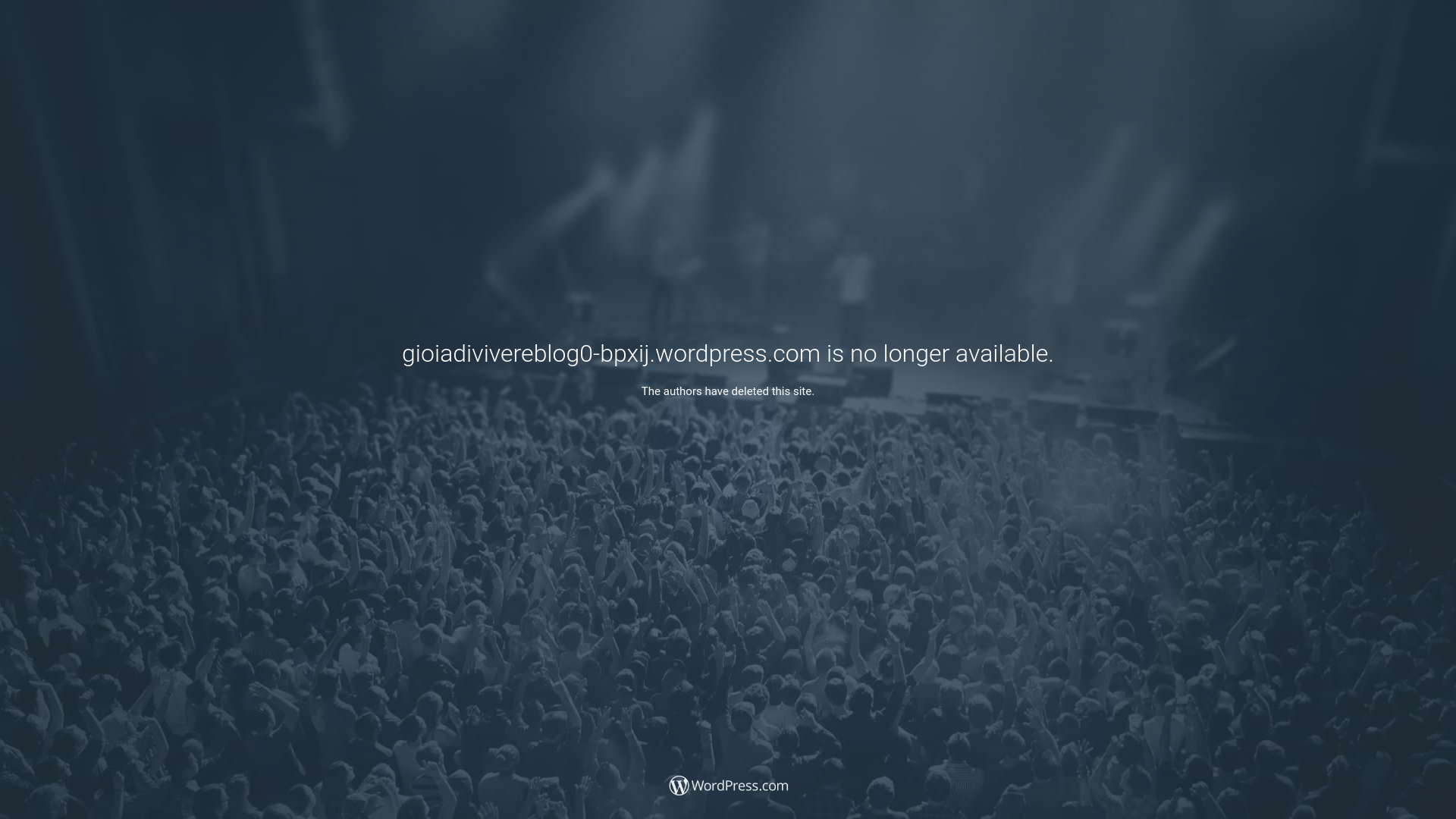 website screenshot of https://gioiadivivere.blog/