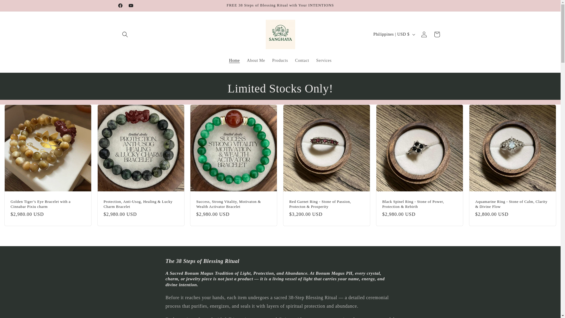 website screenshot of https://shopinsanghaya.com/