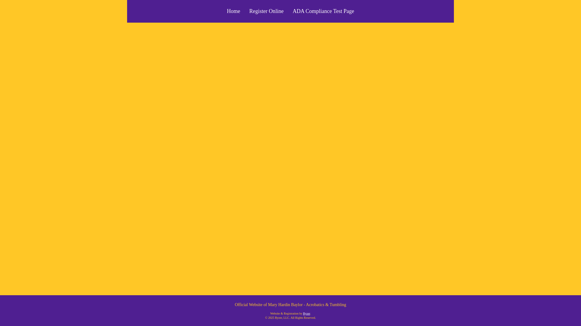 website screenshot of https://umhbacrocamps.com/