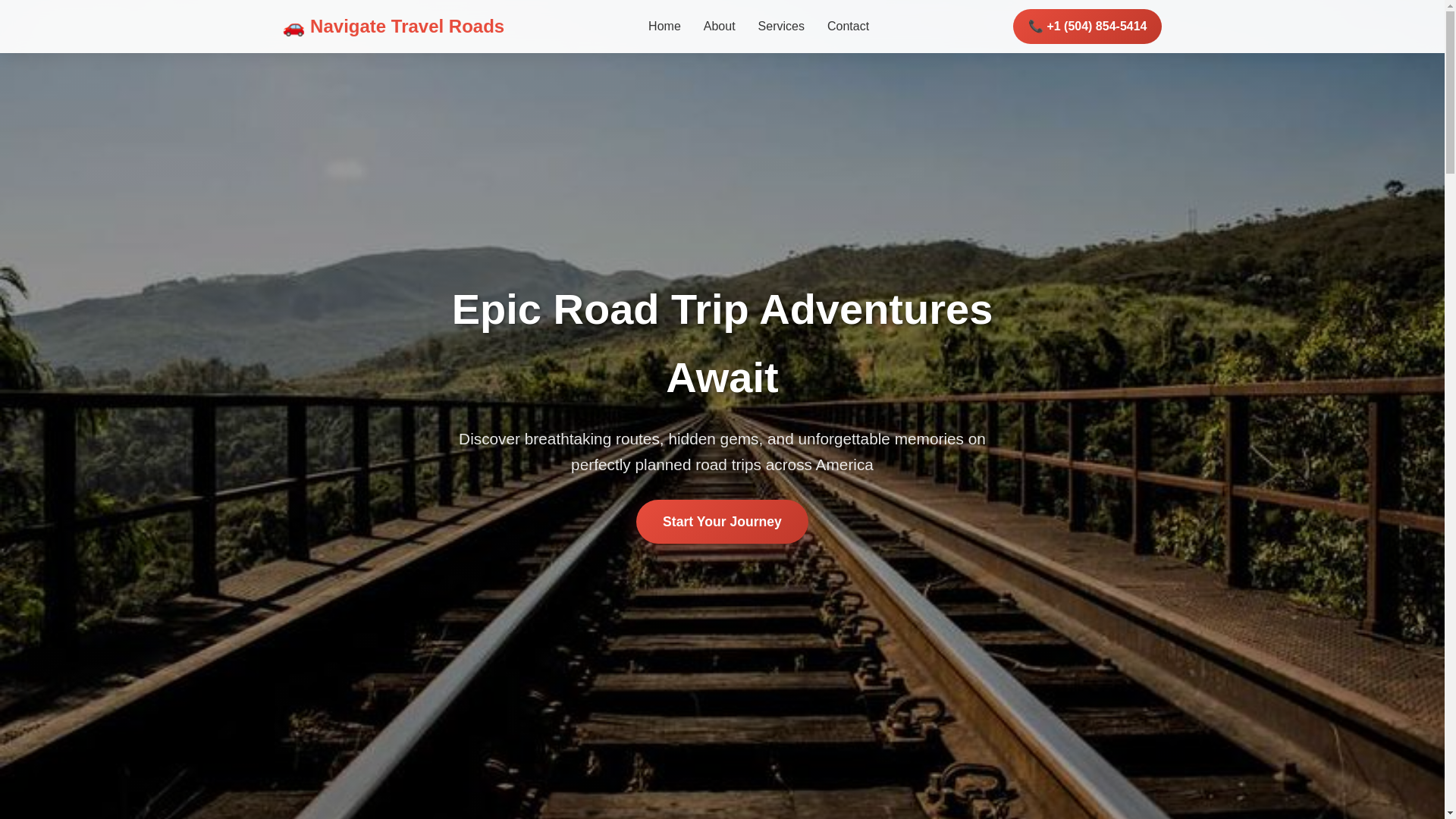 website screenshot of https://navigatetravelroads.cyou/