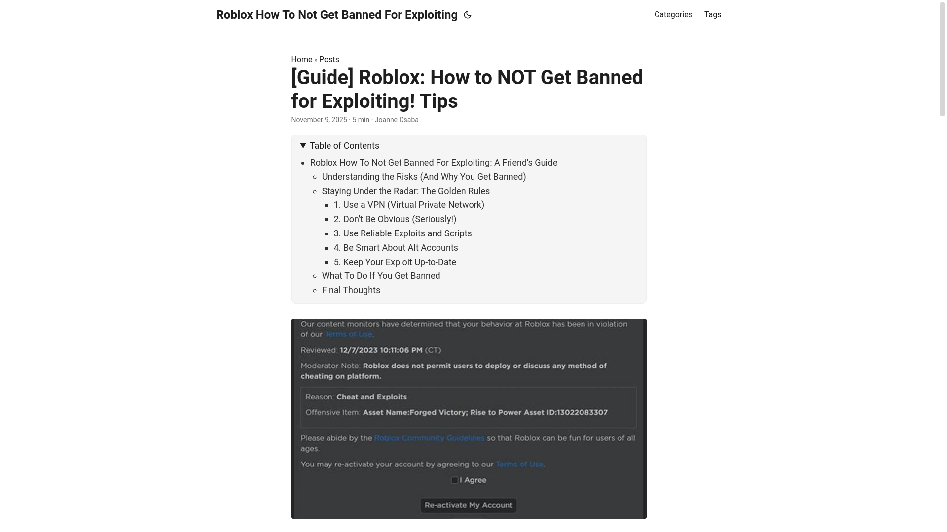 website screenshot of https://roblox-how-to-not-get-banned-for-exploiting.pages.dev/