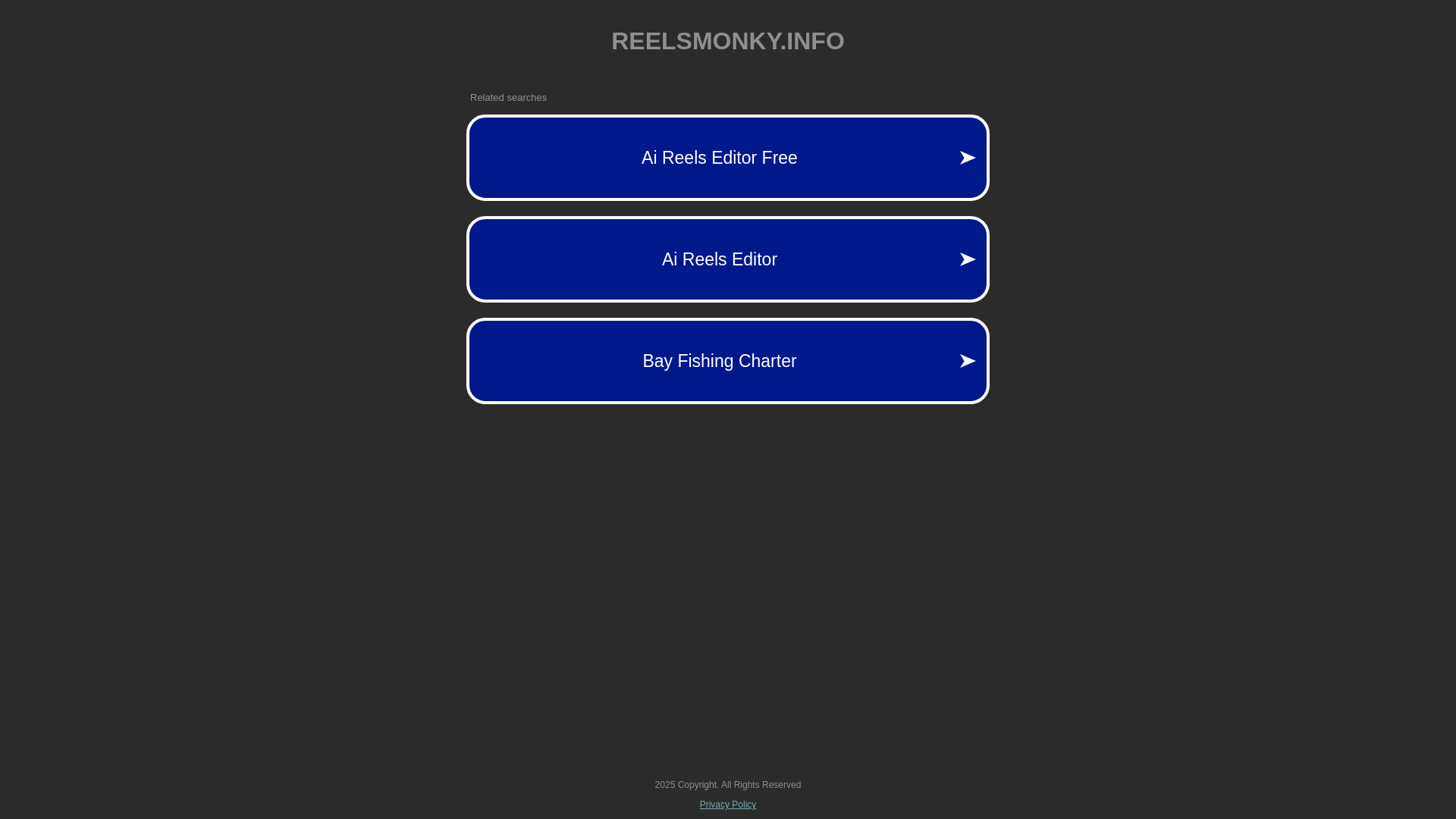 website screenshot of https://reelsmonky.info/