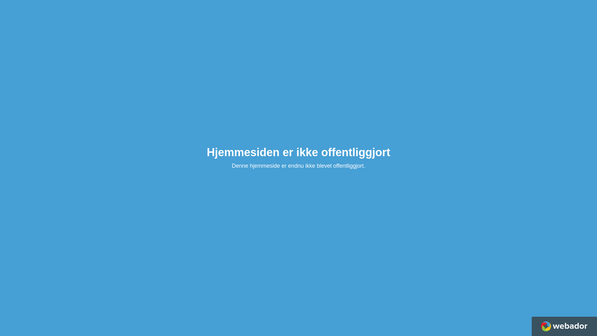 website screenshot of https://dengalecampingvogn.com/