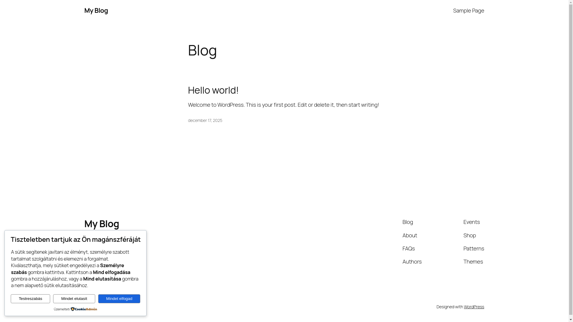website screenshot of https://elevatehr.hu/