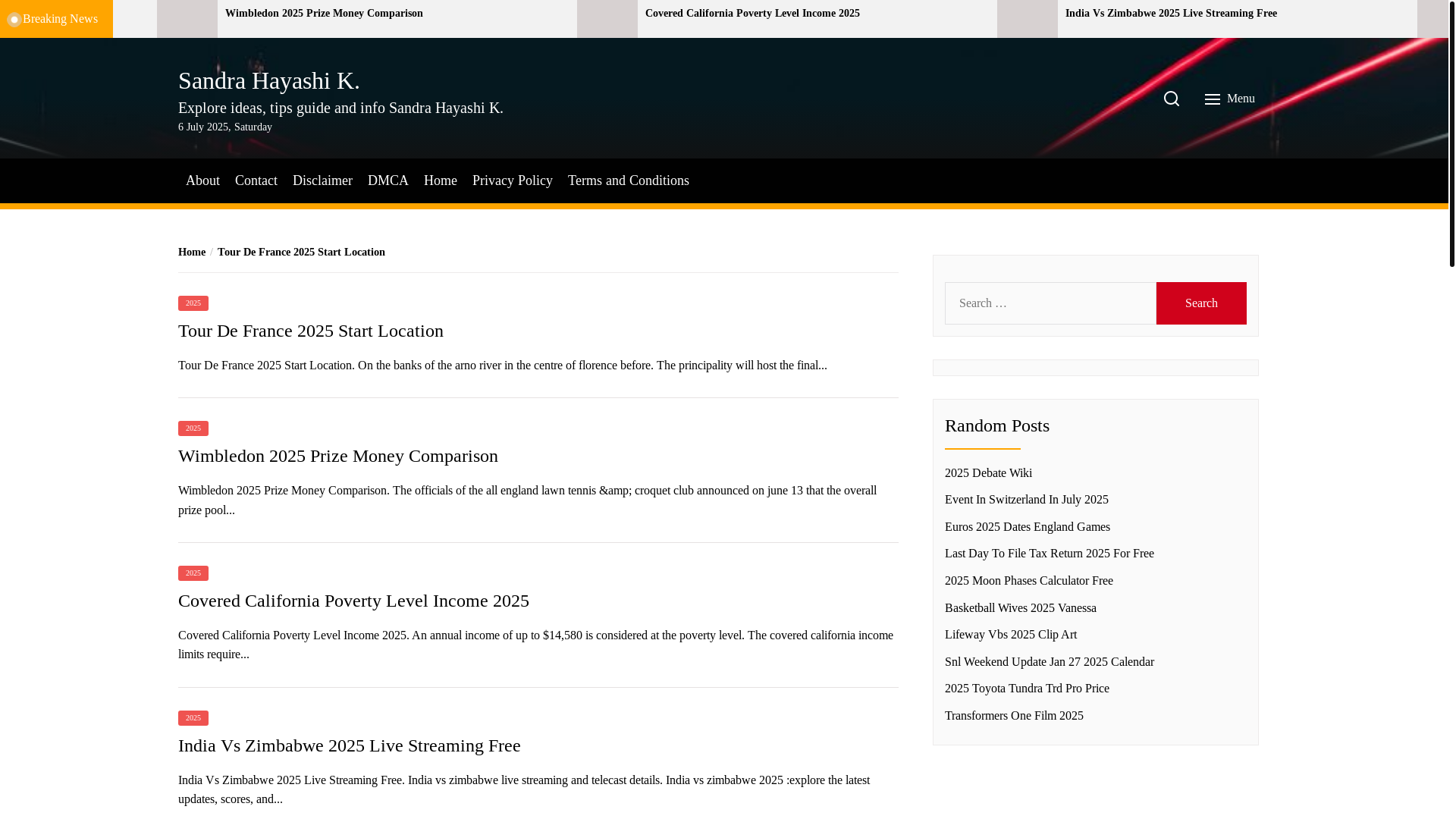 website screenshot of https://sandrahayashik.pages.dev/