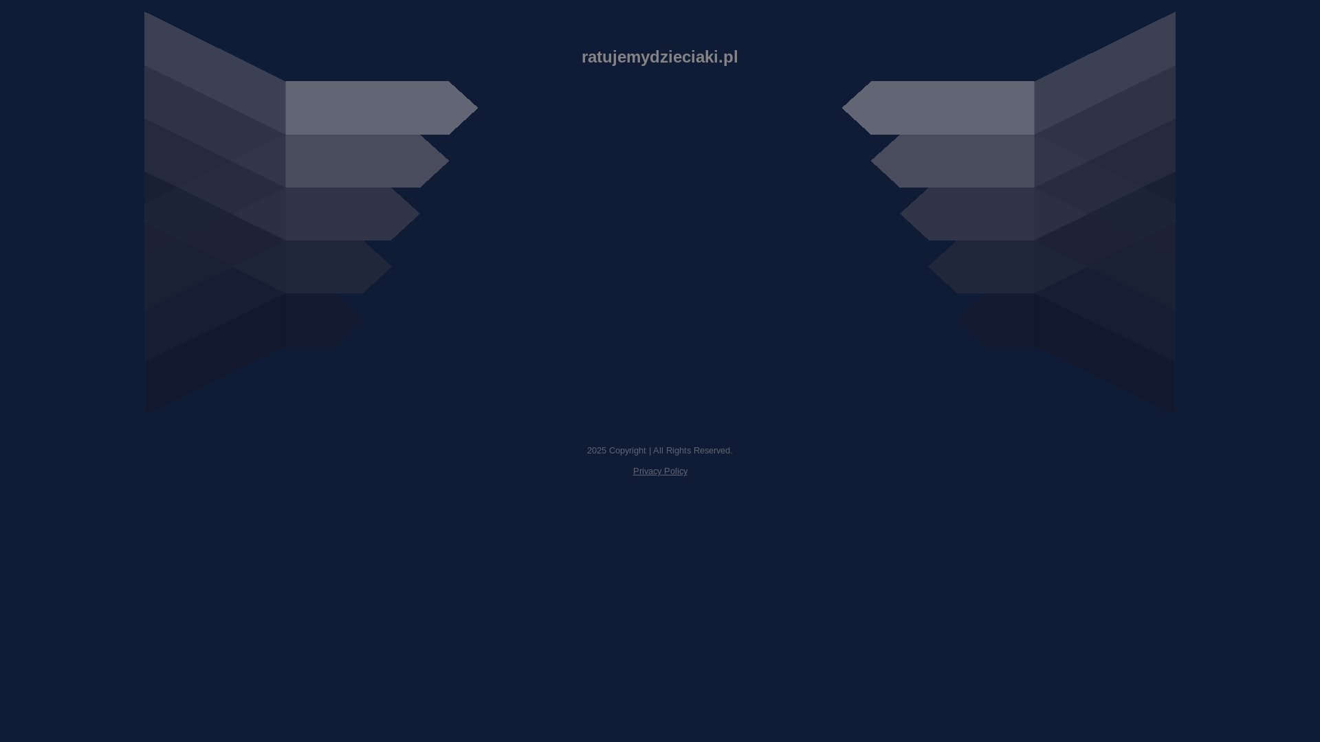 website screenshot of https://ratujemydzieciaki.pl/