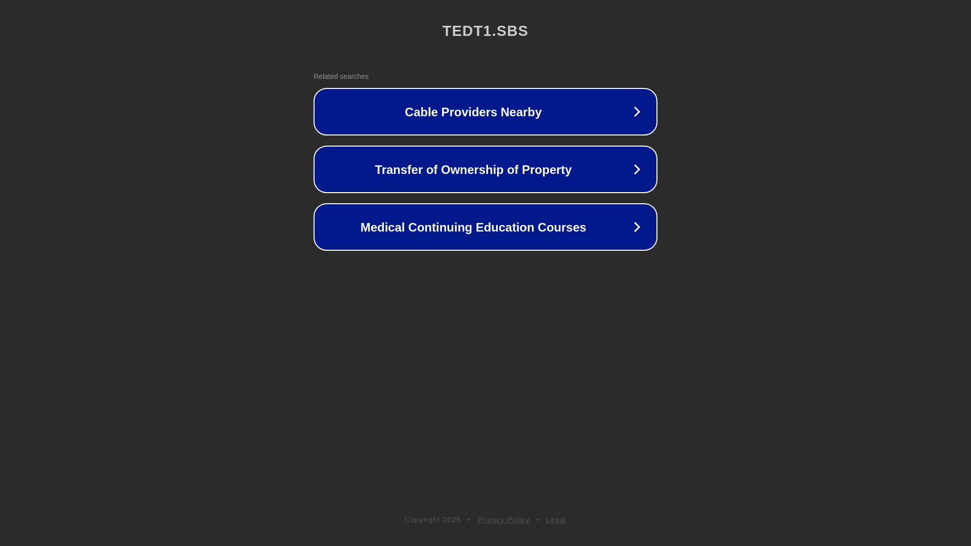 website screenshot of https://tedt1.sbs/