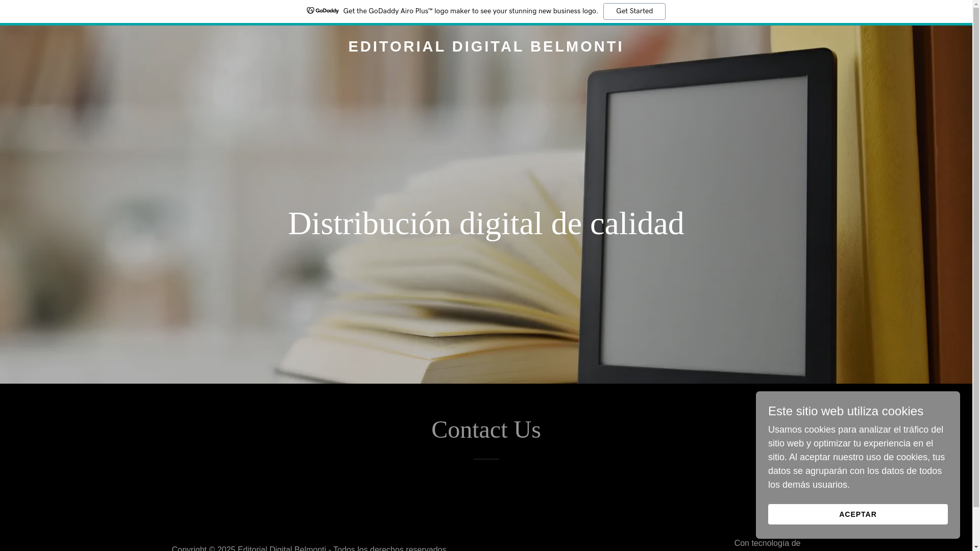 website screenshot of https://belmonti.shop/