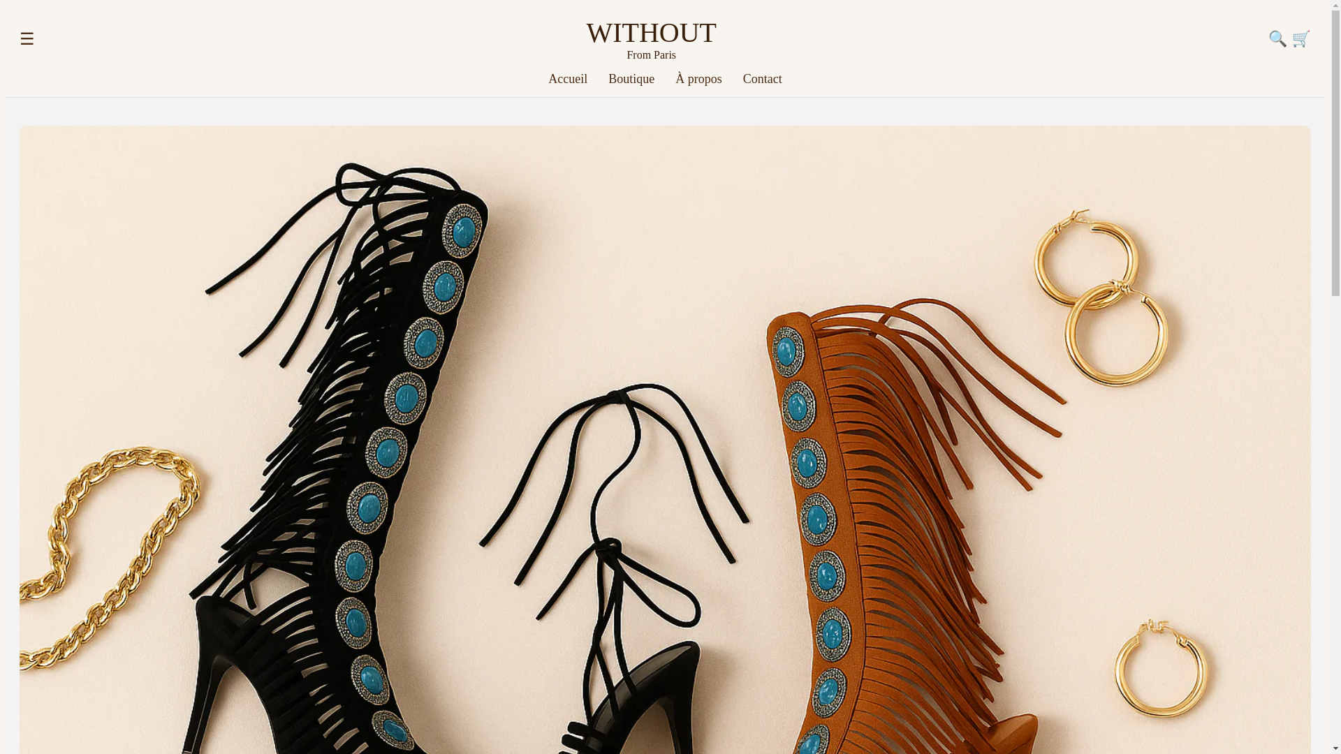 website screenshot of https://withoutfromparis.com/