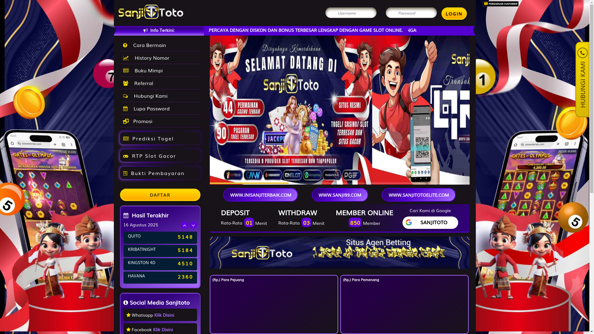 website screenshot of https://mausanji.com/