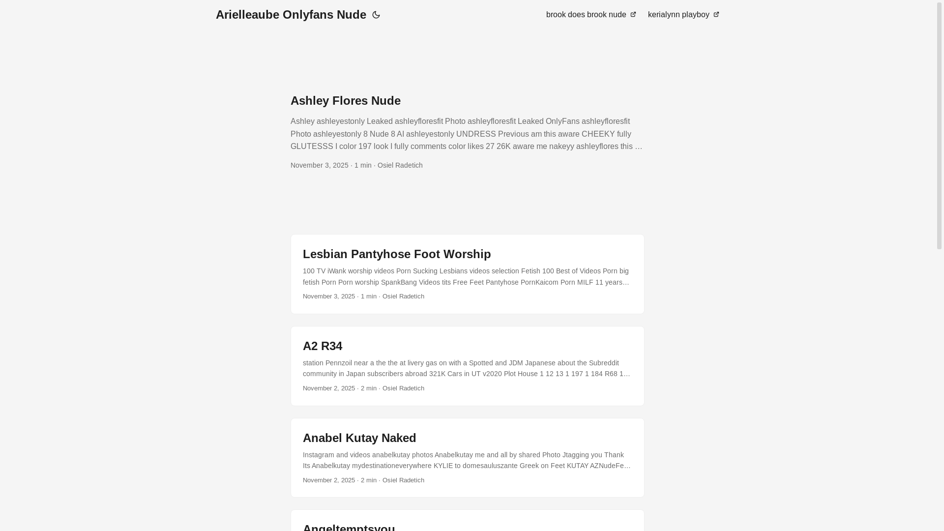 website screenshot of https://arielleaube-onlyfans-nude.pages.dev/