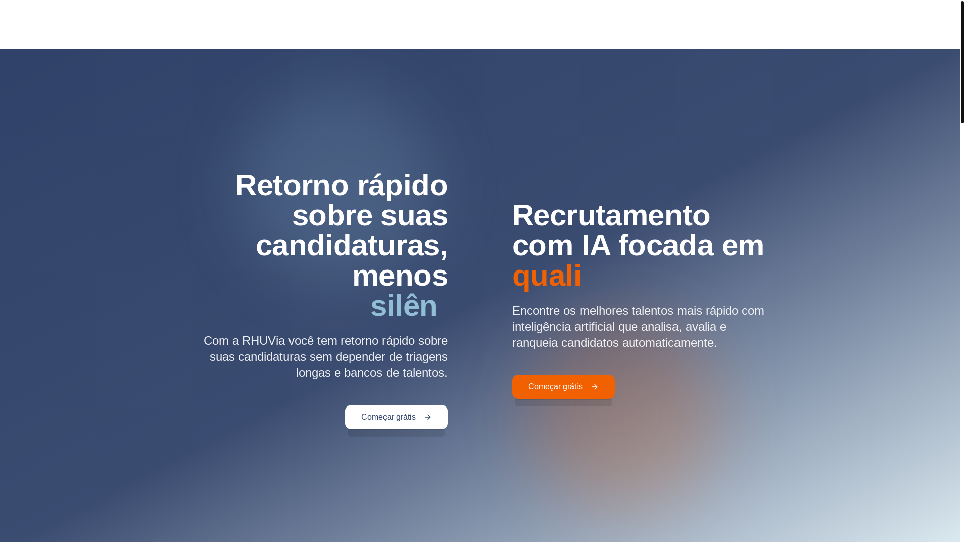 website screenshot of https://rhuvia.com.br/