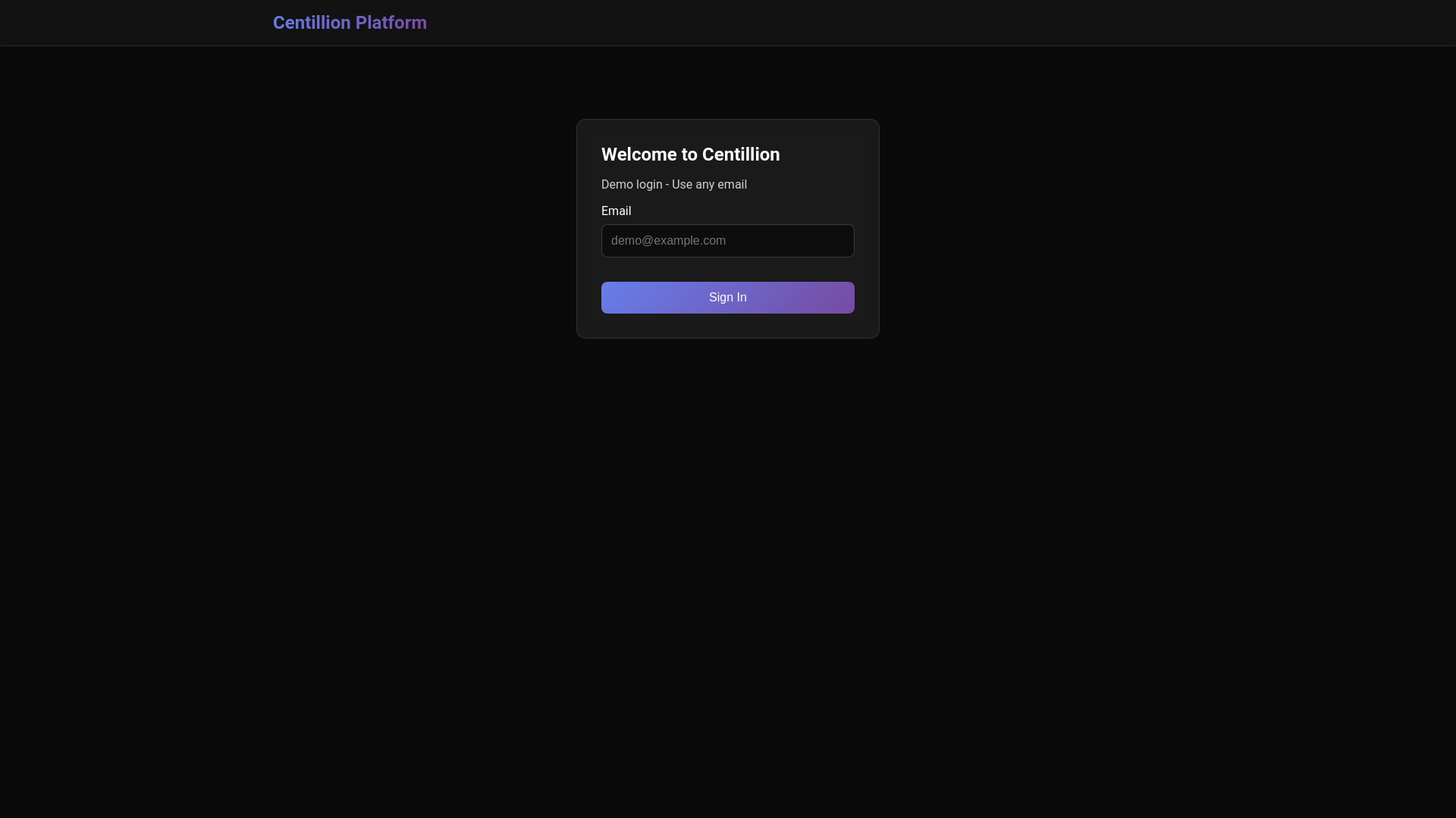 website screenshot of https://centillion-ui.pages.dev/