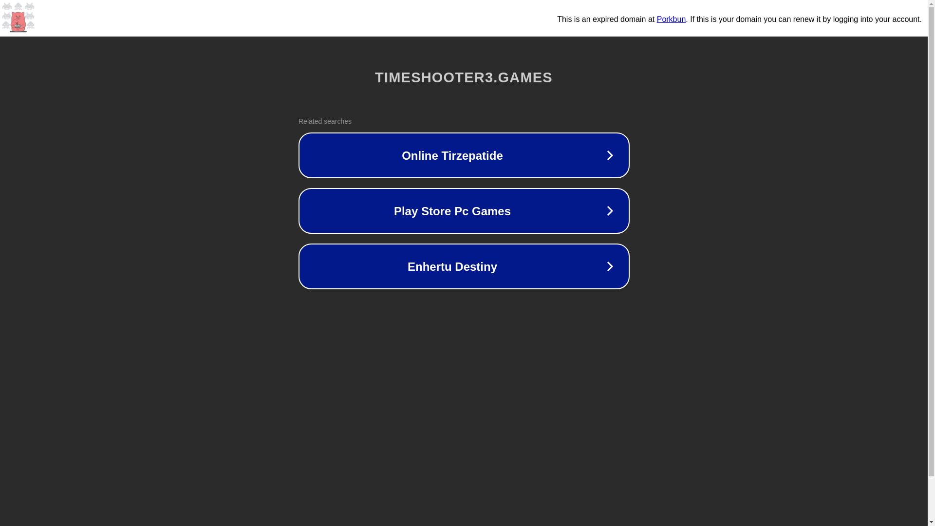 website screenshot of https://timeshooter3.games/