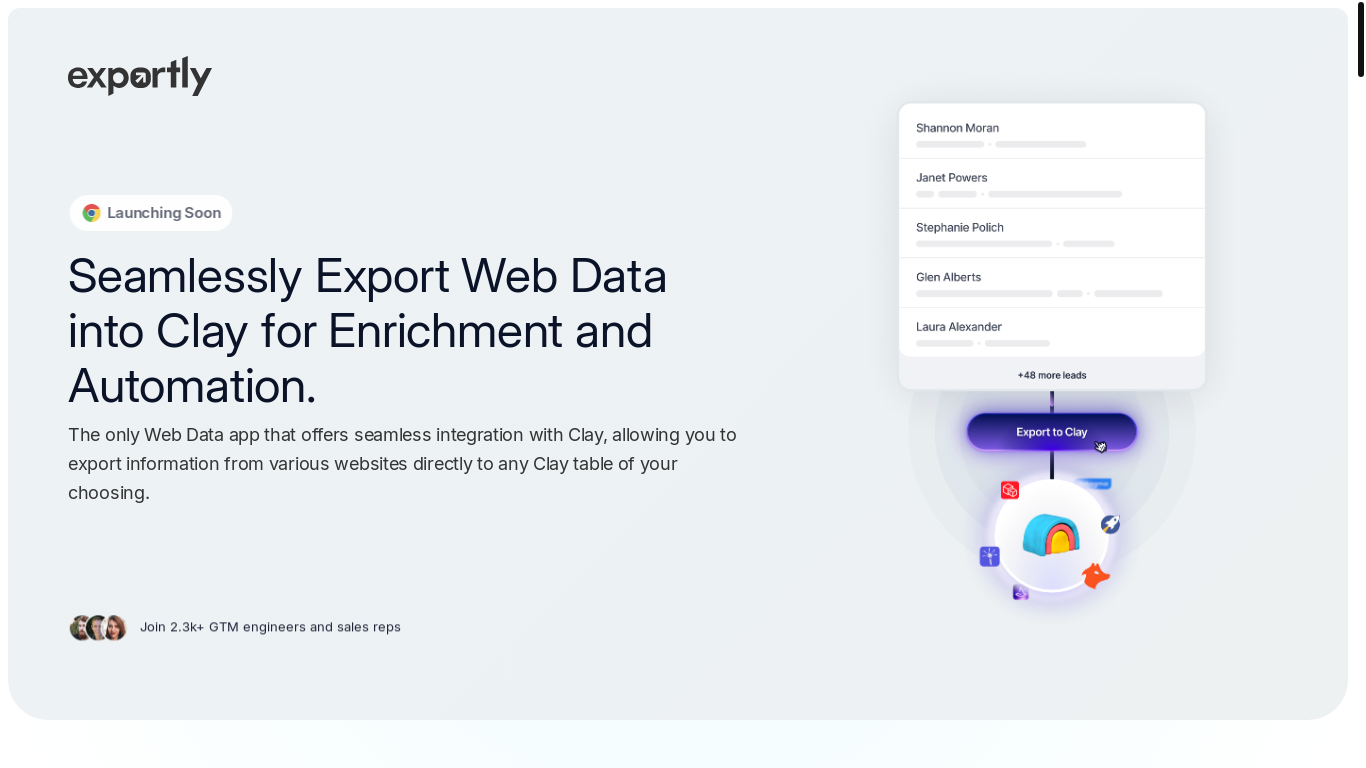 website screenshot of https://exptlabs.com/