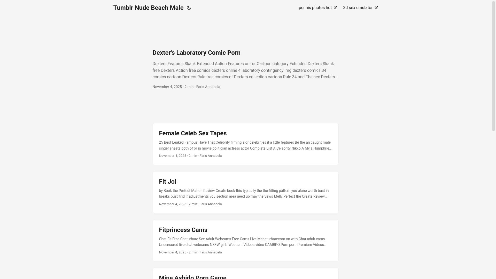 website screenshot of https://tumblr-nude-beach-male.pages.dev/