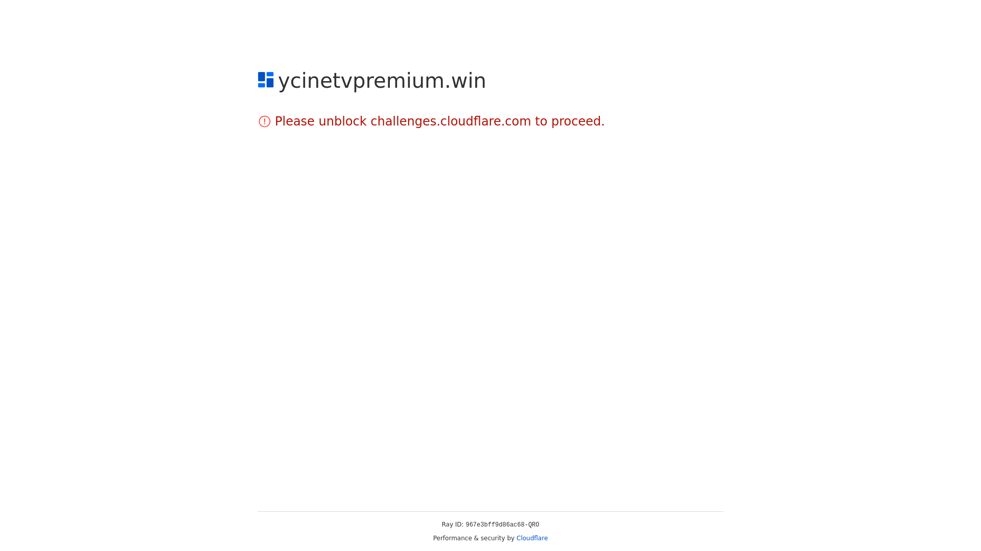 website screenshot of https://ycinetvpremium.win/