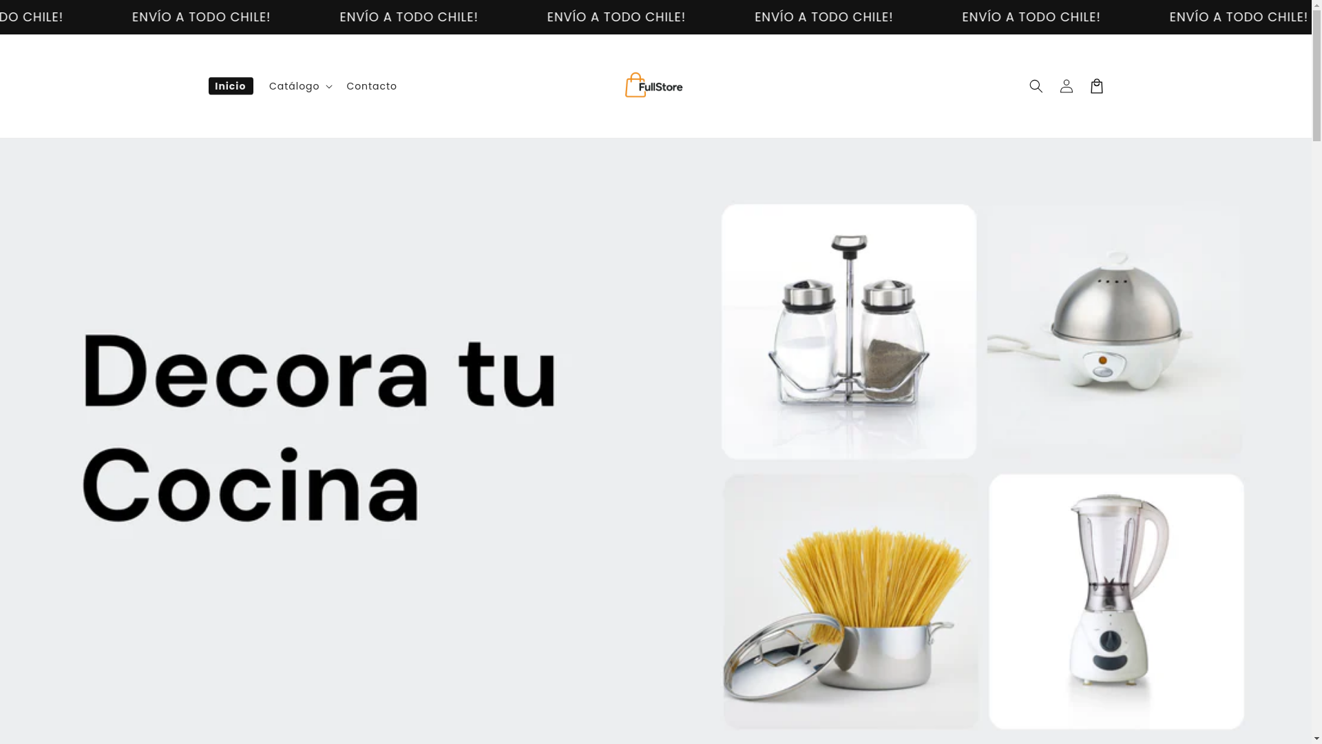 website screenshot of https://descuentosoutlet.cl/