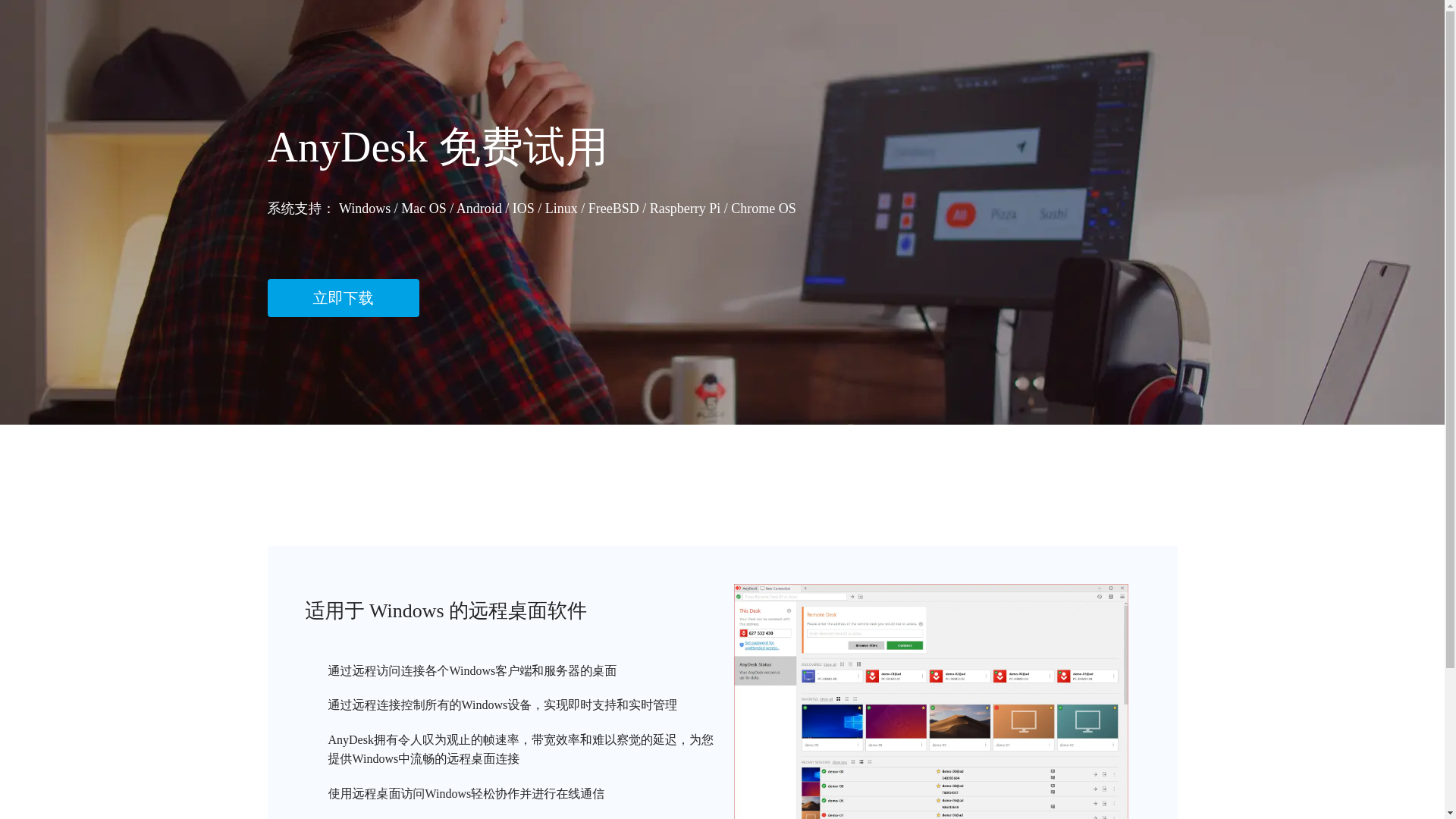 website screenshot of https://anydsks.club/