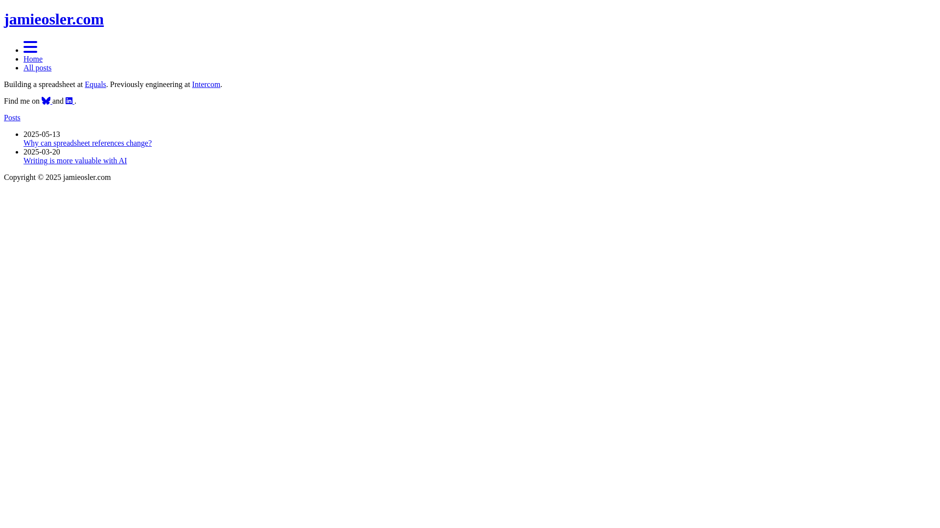 website screenshot of https://jamieosler-com.pages.dev/