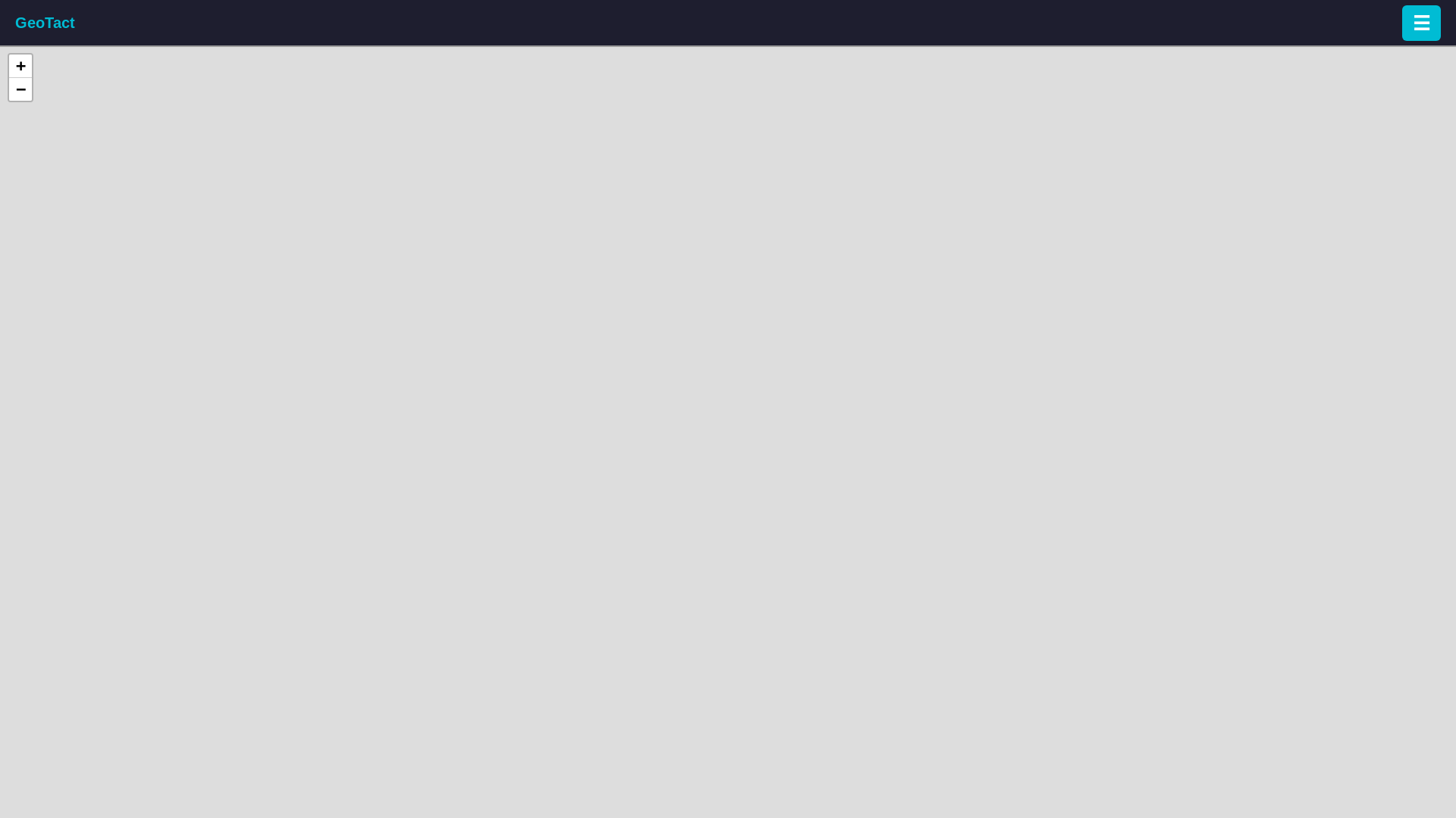 website screenshot of https://geotact.de/