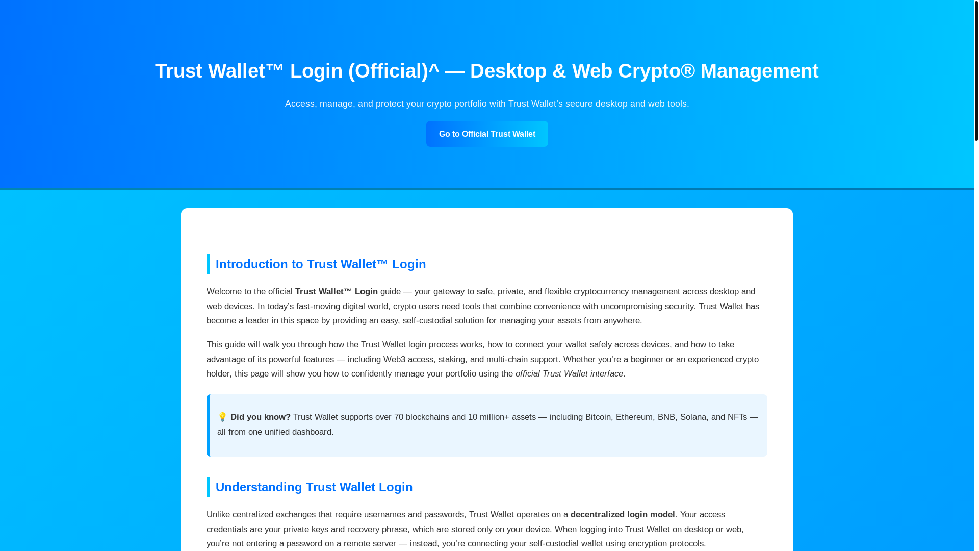 website screenshot of https://trust-wallet-cds.pages.dev/