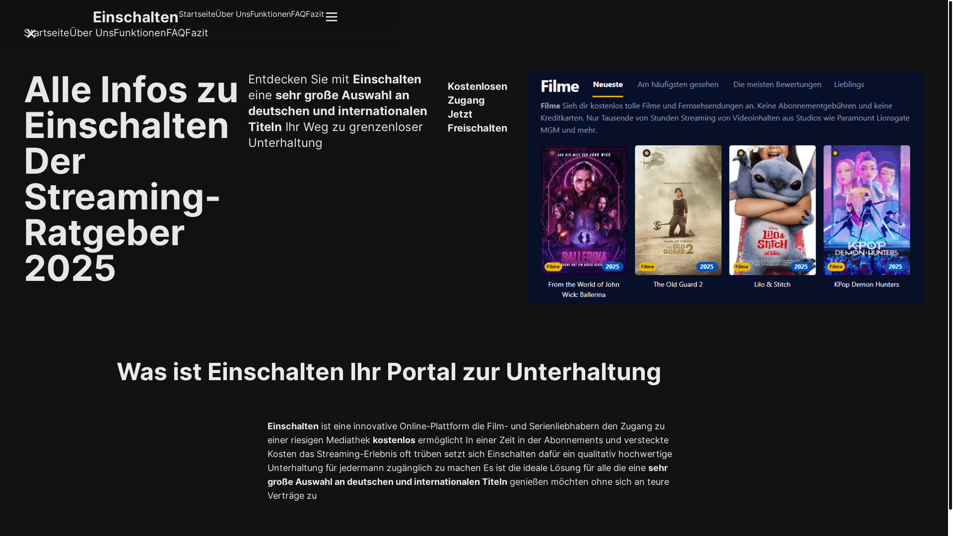 website screenshot of https://einschalten-lmro.pages.dev/