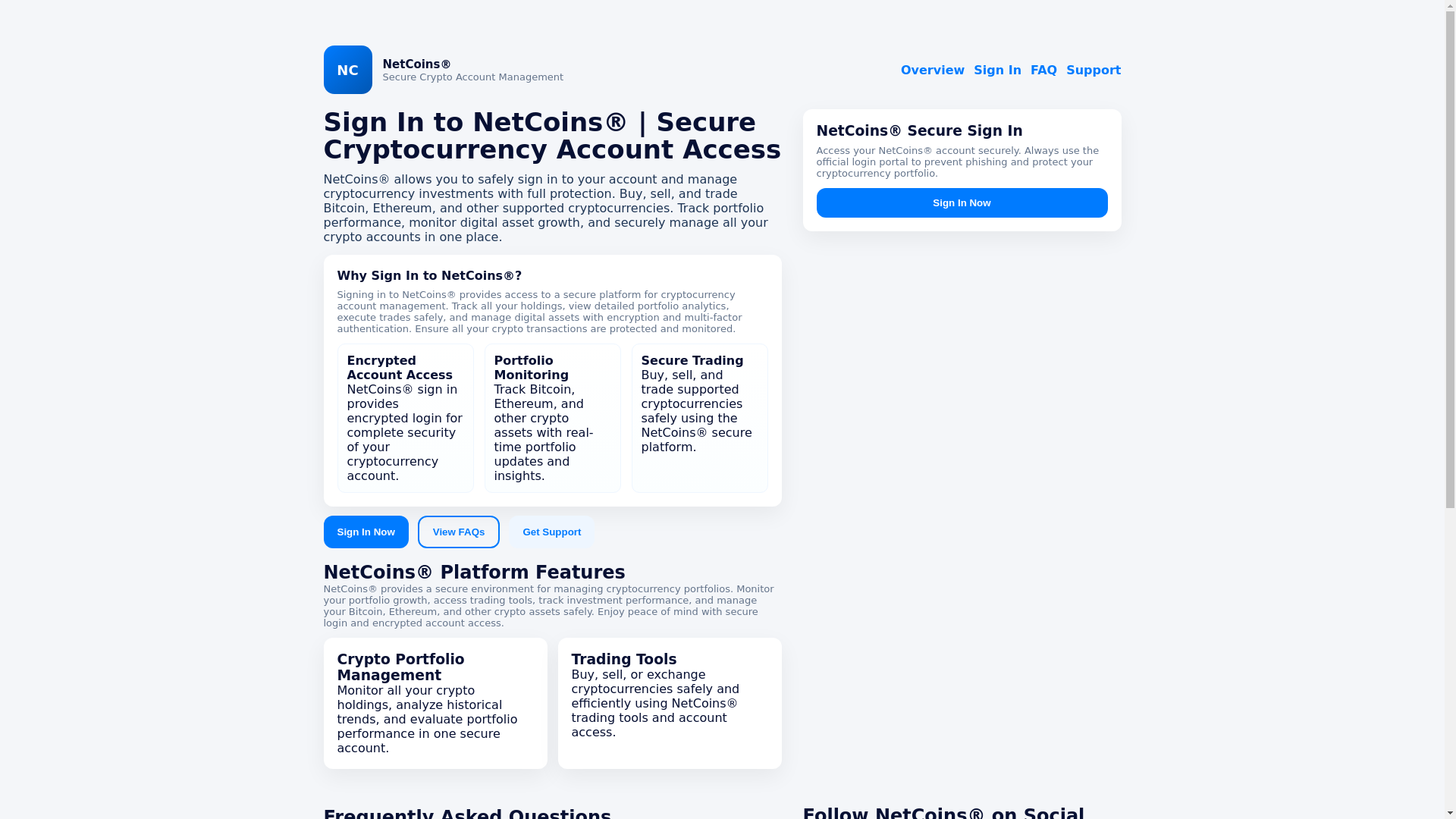 website screenshot of https://app-net-coinns.pages.dev/