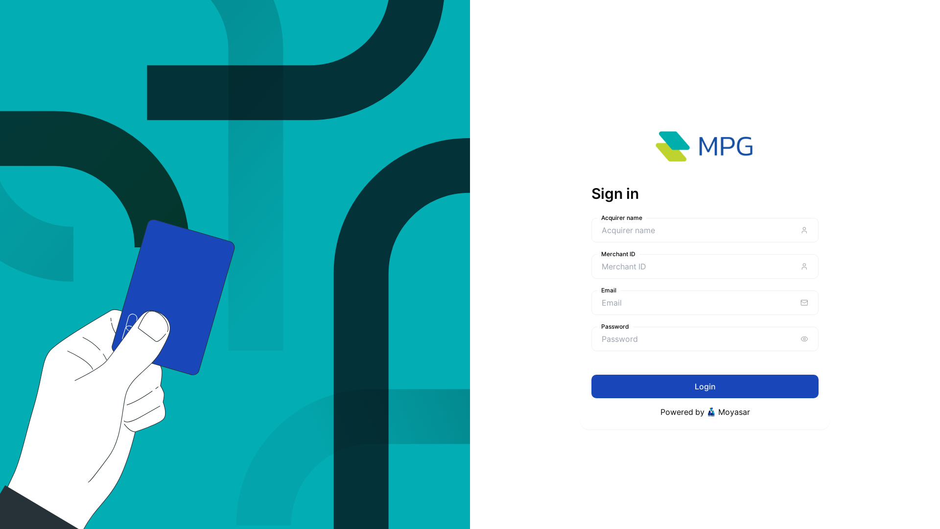 website screenshot of https://moyasar-pg-dashboard.pages.dev/