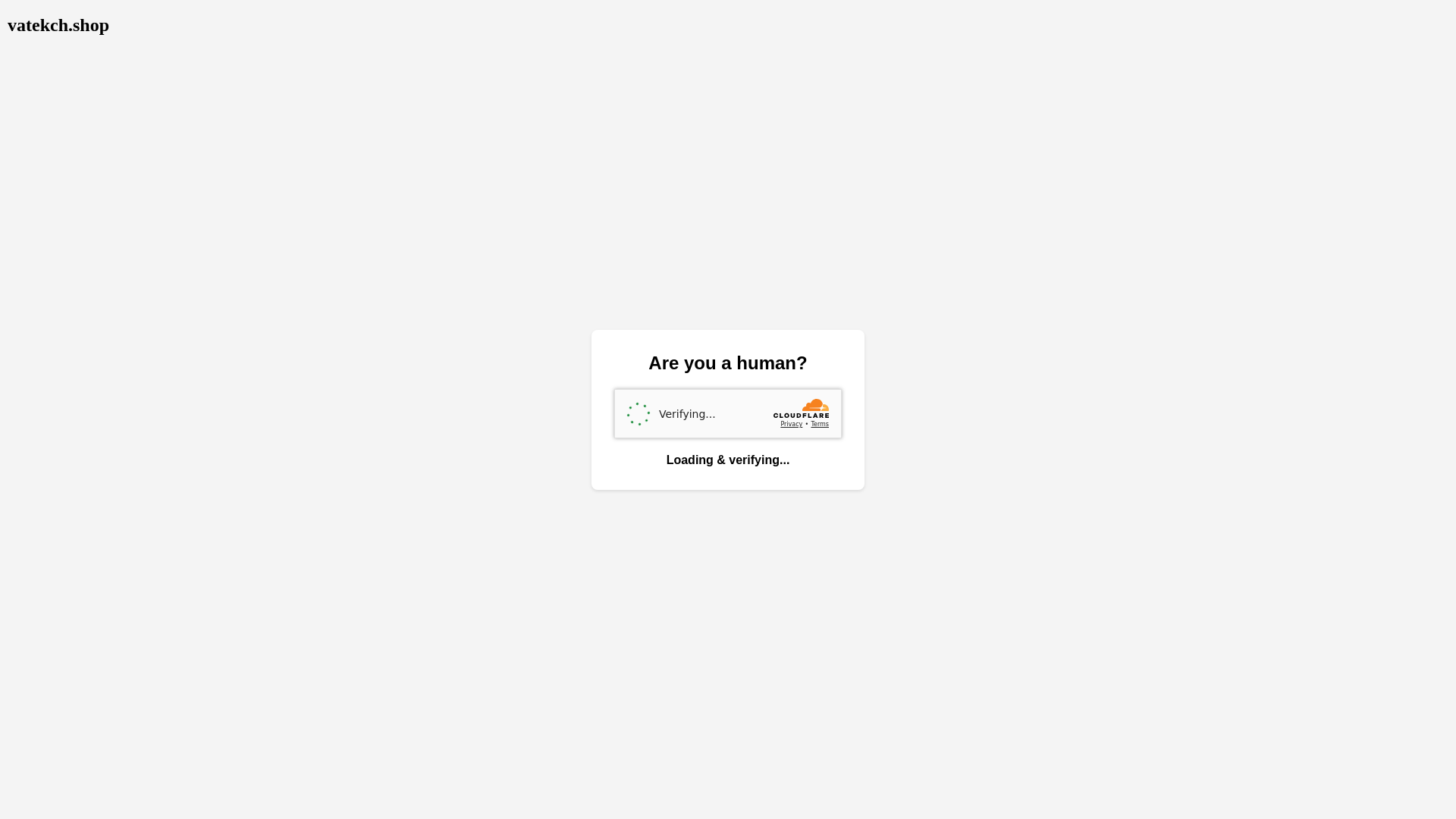 website screenshot of https://vatekch.shop/