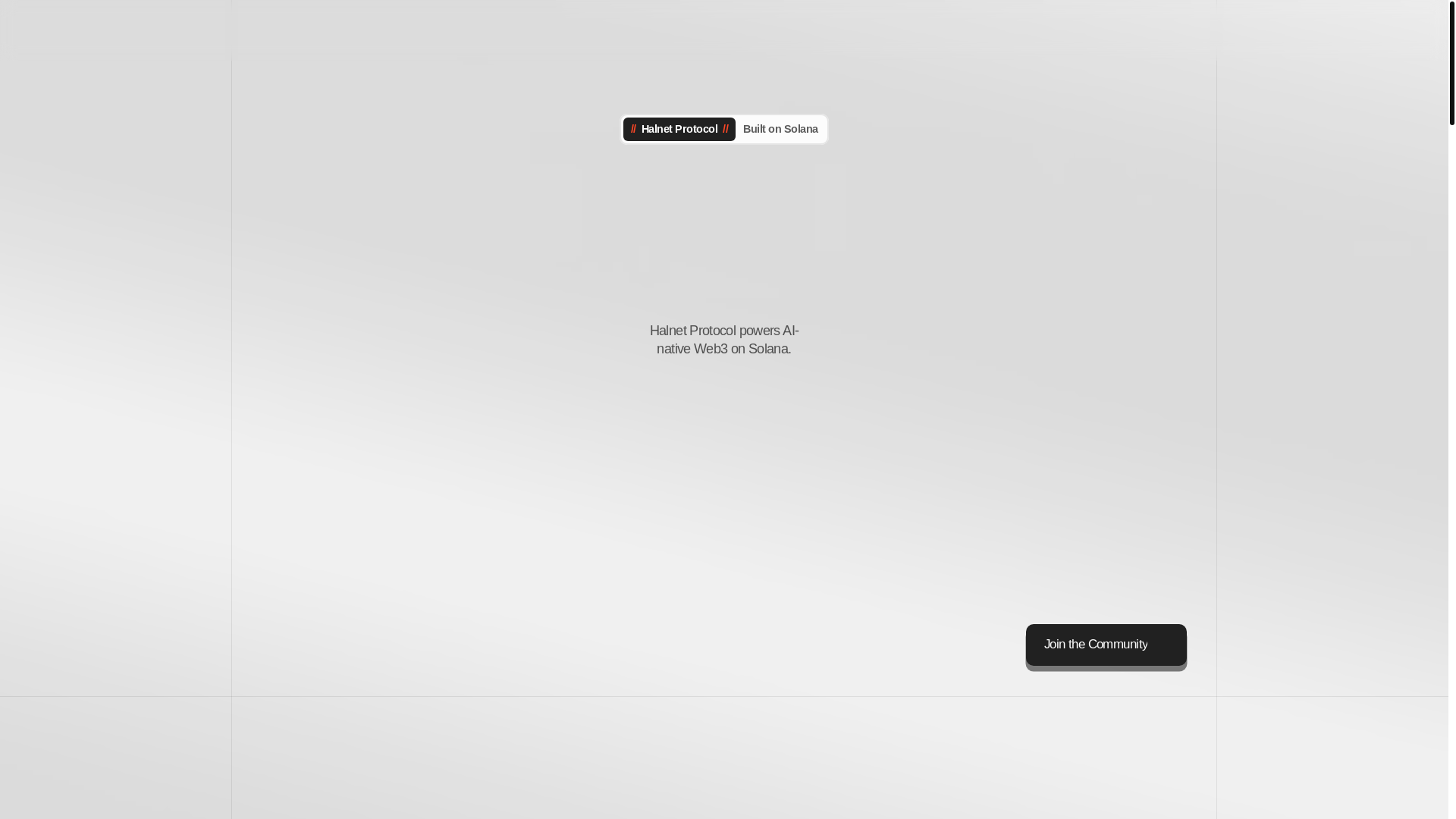website screenshot of https://halnetai.com/