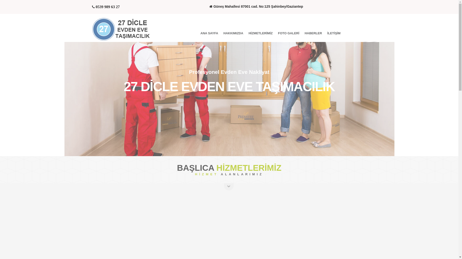 website screenshot of https://celikbeyevdenevetasimacilik.com/